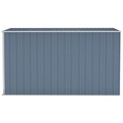 Casuta gradina montata pe perete VidaXL 316226 118x288x178 (Grey) Thumb