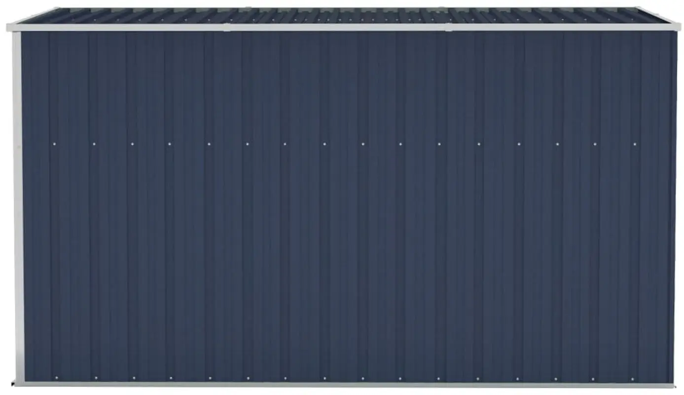 Сарай-хозблок пристенный VidaXL 316227 118x288x178 (Anthracite)