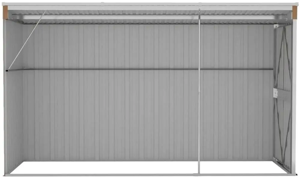 Сарай-хозблок пристенный VidaXL 316228 118x288x178 (Brown)