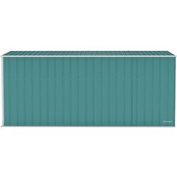 Casuta gradina de perete VidaXL 316229 118x382x178 (Green) Thumb