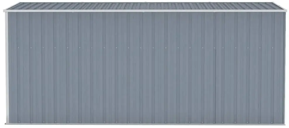 Сарай-хозблок пристенный VidaXL 316230 118x382x178 (Grey)