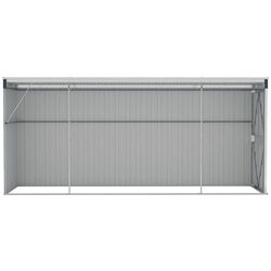 Casuta gradina de perete VidaXL 316231 118x382x178 (Anthracite) Thumb