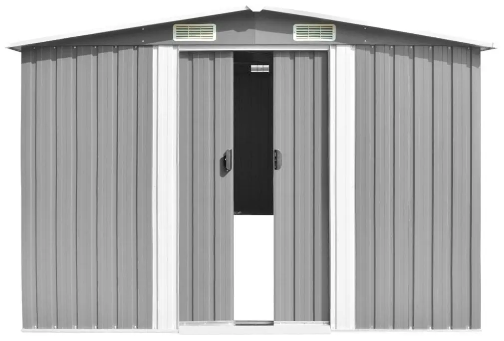 Сарай-хозблок VidaXL 143341 257x298x178 (Grey)