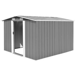 Casuta gradina VidaXL 143341 257x298x178 (Grey)