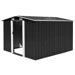 Casuta gradina VidaXL 143342 257x298x178 (Anthracite)