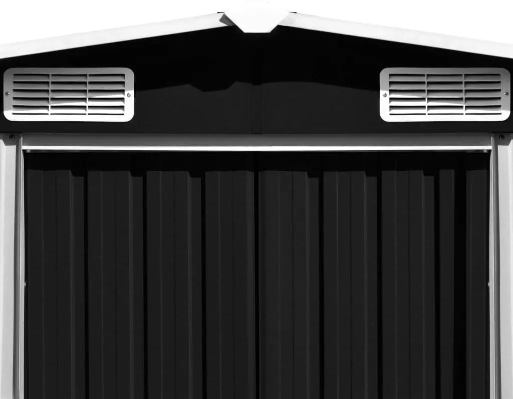 Сарай-хозблок VidaXL 143342 257x298x178 (Anthracite)