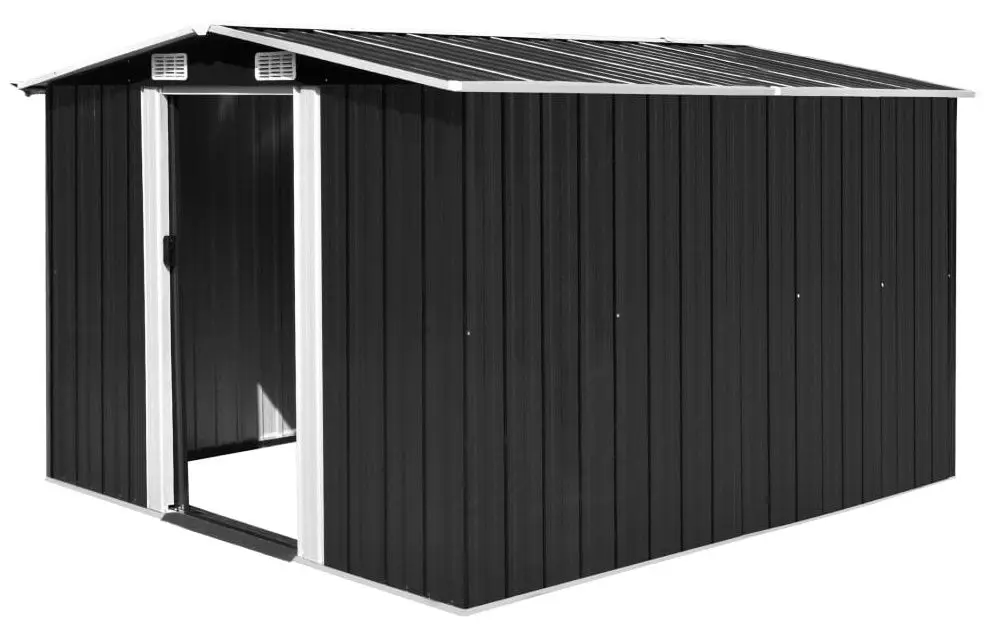 Сарай-хозблок VidaXL 143342 257x298x178 (Anthracite)