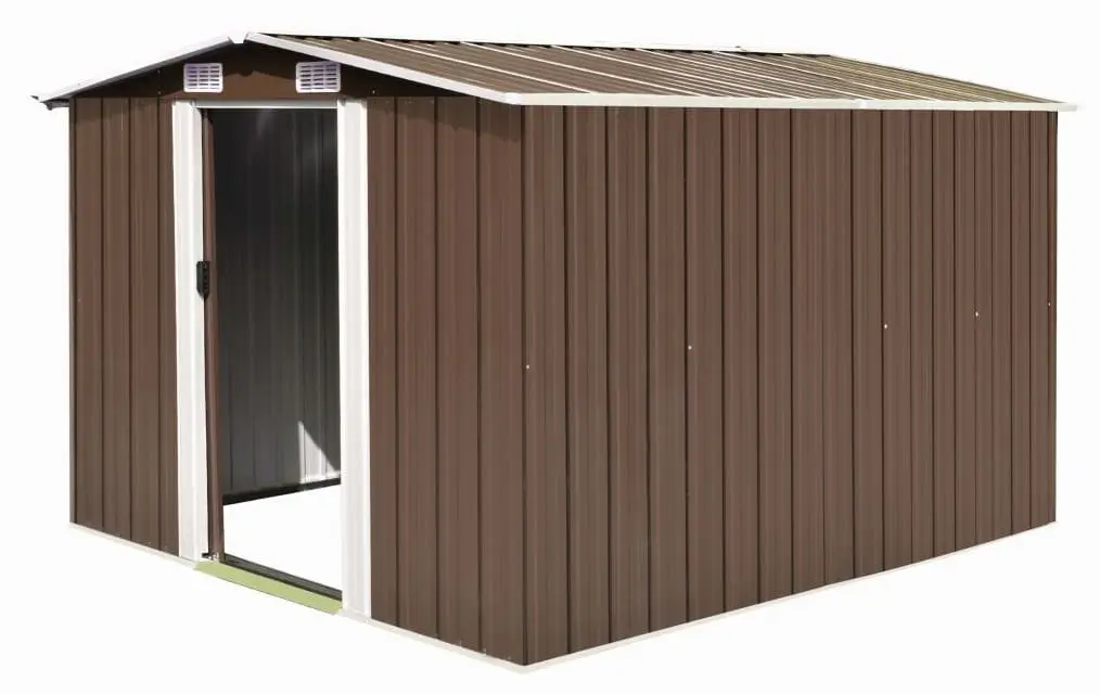 Сарай-хозблок VidaXL 143343 257x298x178 (Brown)