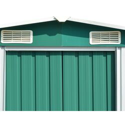 Casuta gradina VidaXL 143344 257x392x181 (Green) Thumb