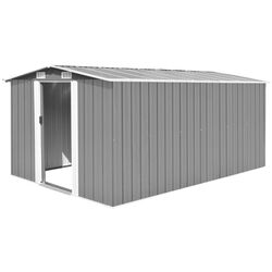 Casuta gradina VidaXL 3188286 143345 257x392x181 (Grey)