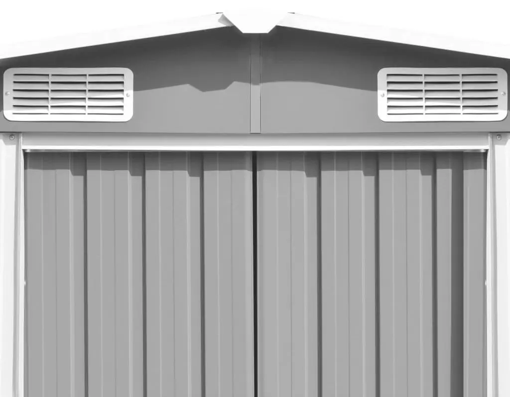 Сарай-хозблок VidaXL 143345 257x392x181 (Grey)