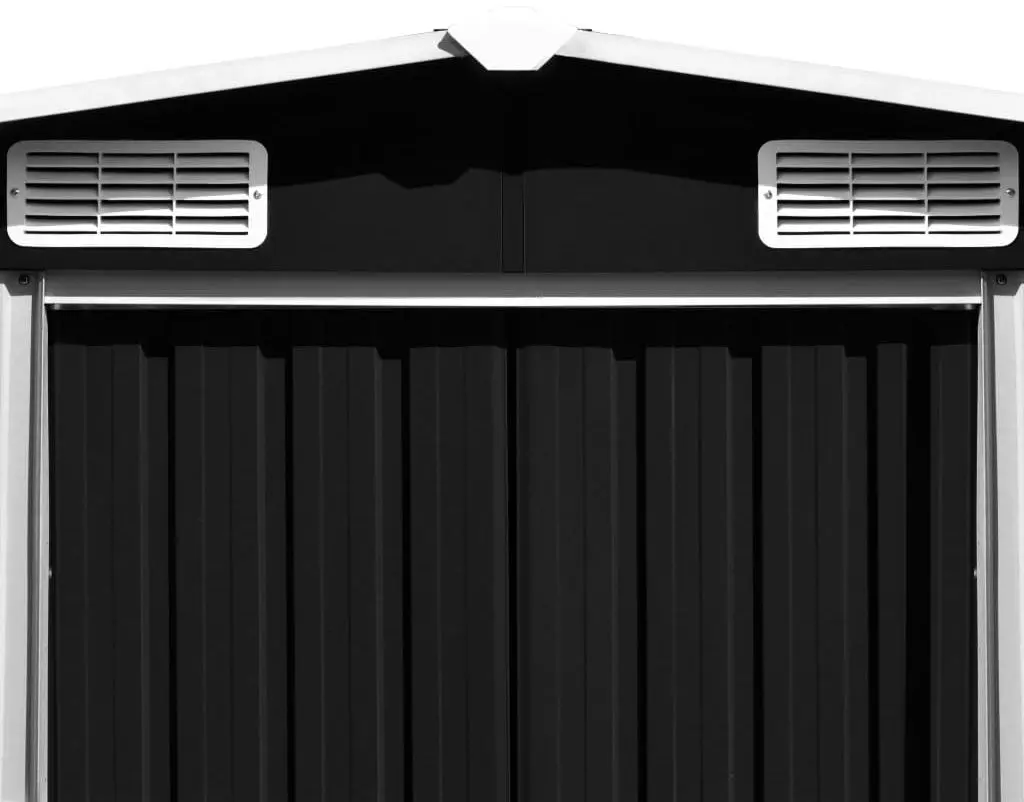 Сарай-хозблок VidaXL 143346 257x392x181 (Anthracite)