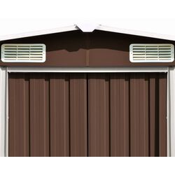 Casuta gradina VidaXL 143347 257x392x181 (Brown) Thumb