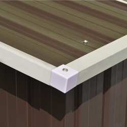 Casuta gradina VidaXL 143347 257x392x181 (Brown) Thumb