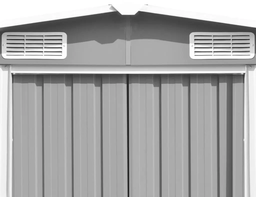 Сарай-хозблок VidaXL 143349 257x489x181 (Grey)