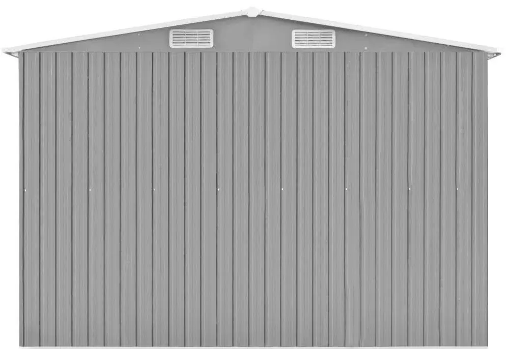 Сарай-хозблок VidaXL 143349 257x489x181 (Grey)