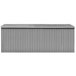 Сарай-хозблок VidaXL 143349 257x489x181 (Grey) Thumb