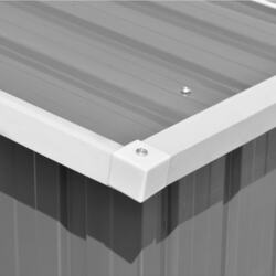 Сарай-хозблок VidaXL 143349 257x489x181 (Grey) Thumb