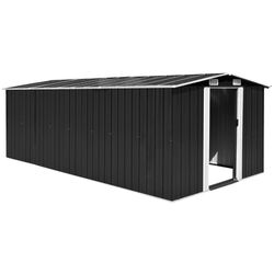 Casuta gradina VidaXL 143350 257x489x181 (Anthracite)