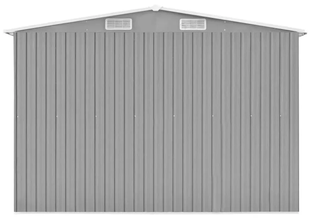 Сарай-хозблок VidaXL 143353 257x580x181 (Grey)