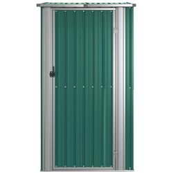 Сарай-хозблок VidaXL 150899 118.5x97x209.5 (Green) Thumb