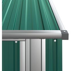 Сарай-хозблок VidaXL 150899 118.5x97x209.5 (Green) Thumb