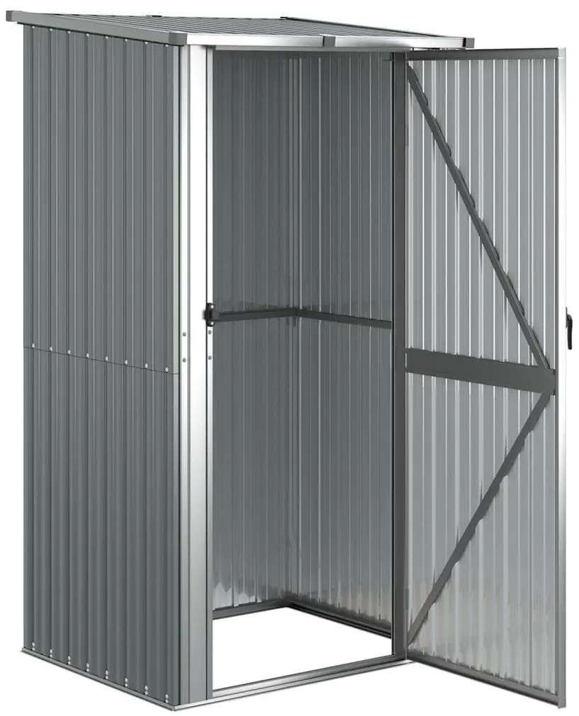 Casuta gradina VidaXL 150900 118.5x97x209.5 (Grey)