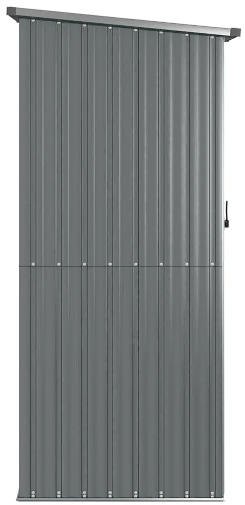 Casuta gradina VidaXL 150900 118.5x97x209.5 (Grey)