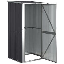 Casuta gradina VidaXL 150901 118.5x97x209.5 (Anthracite) Thumb