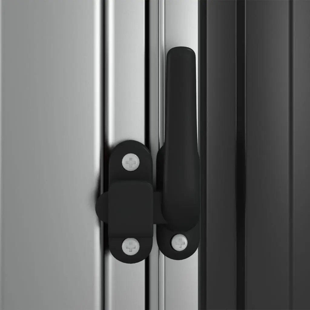 Casuta gradina VidaXL 150901 118.5x97x209.5 (Anthracite)