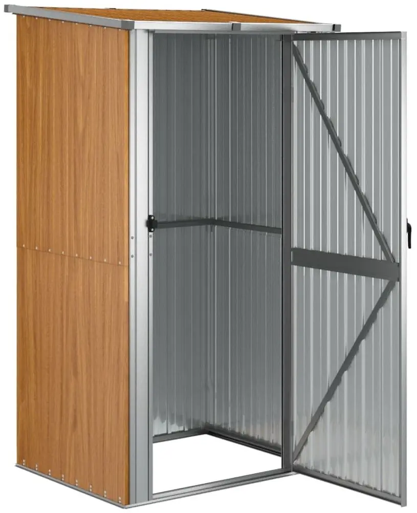 Casuta gradina VidaXL 150902 118.5x97x209.5 (Natural)