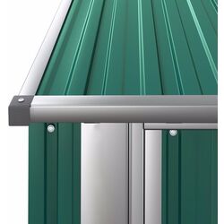 Casuta gradina VidaXL 150903 180.5x97x209.5 (Green) Thumb