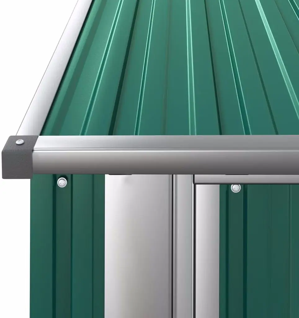 Casuta gradina VidaXL 150903 180.5x97x209.5 (Green)