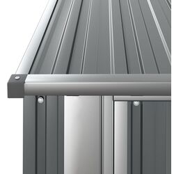 Casuta gradina VidaXL 150904 180.5х97х209.5 (Grey) Thumb