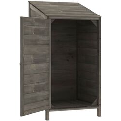 Сарай-хозблок VidaXL 152180 55x52x112 (Anthracite) Thumb