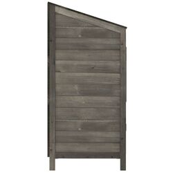 Сарай-хозблок VidaXL 152180 55x52x112 (Anthracite) Thumb