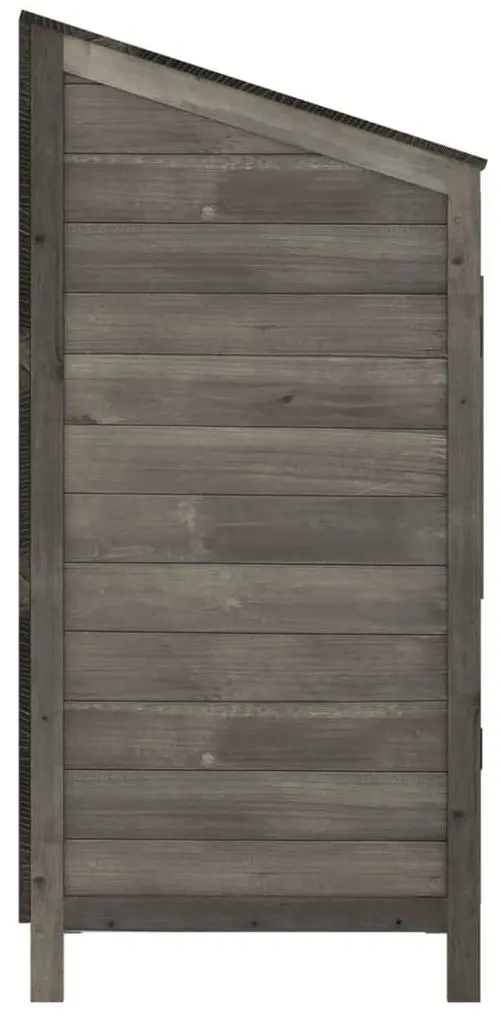 Сарай-хозблок VidaXL 152180 55x52x112 (Anthracite)