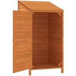 Сарай-хозблок VidaXL 152181 55x52x112 (Light Brown) Thumb