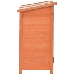 Casuta gradina VidaXL 170650 120x50x91 (Natural) Thumb