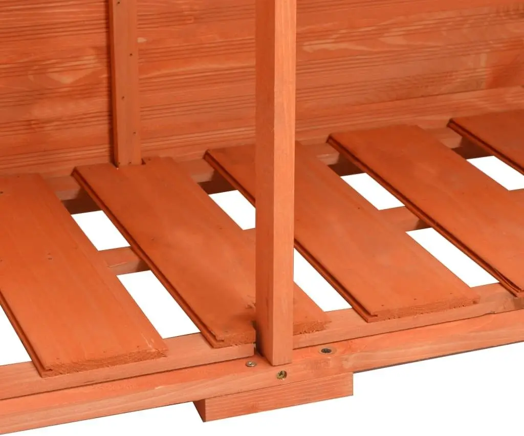 Casuta gradina VidaXL 170650 120x50x91 (Natural)