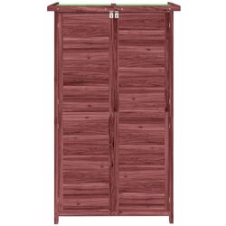 Сарай-хозблок VidaXL 172242 83x57x140 (Mocha) Thumb