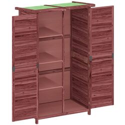 Сарай-хозблок VidaXL 172242 83x57x140 (Mocha) Thumb