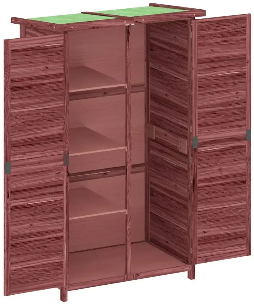 Сарай-хозблок VidaXL 172242 83x57x140 (Mocha)