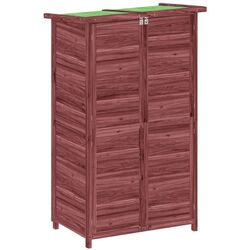 Casuta gradina VidaXL 172242 83x57x140 (Mocha)