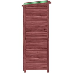 Сарай-хозблок VidaXL 172242 83x57x140 (Mocha) Thumb