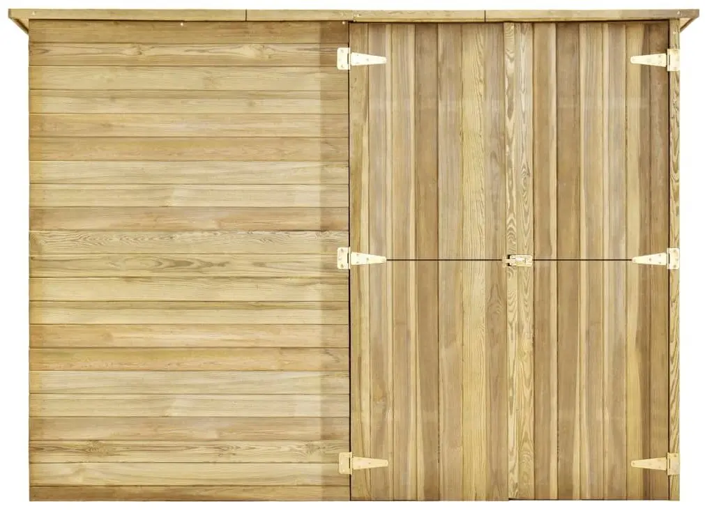 Casuta gradina VidaXL 3059875 232х110х170 (Natural)