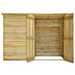 Casuta gradina VidaXL 3059875 232х110х170 (Natural) Thumb