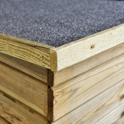 Casuta gradina VidaXL 3059875 232х110х170 (Natural) Thumb