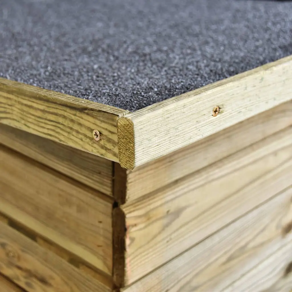 Casuta gradina VidaXL 3059875 232х110х170 (Natural)