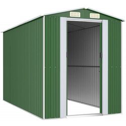 Сарай-хозблок VidaXL 3147429 192x357x223 (Green) Thumb